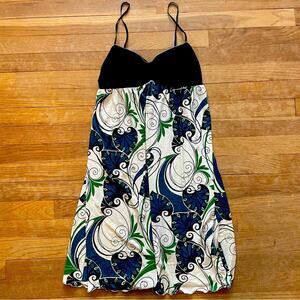 Max Studio women's floral print mini dress B13